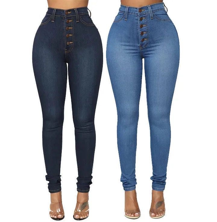 Skinny Slim Denim pencil pants